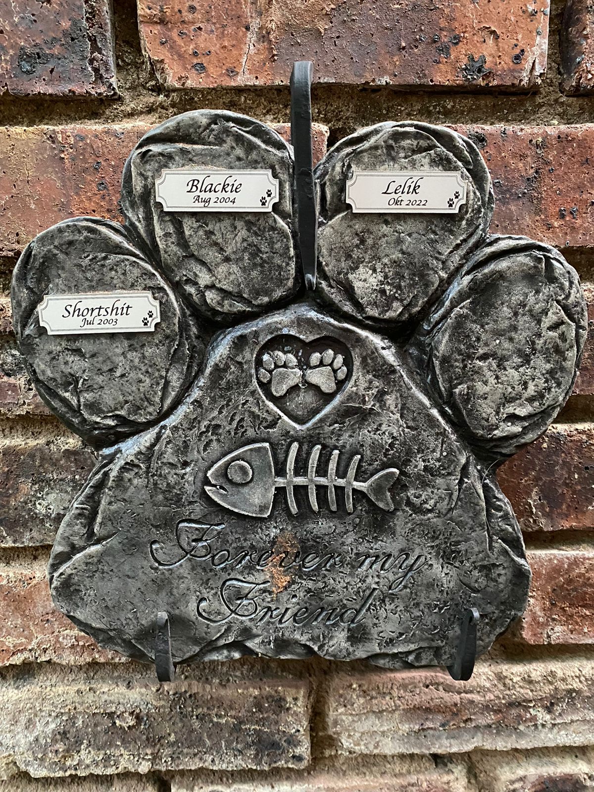 Cat Memorial Stone