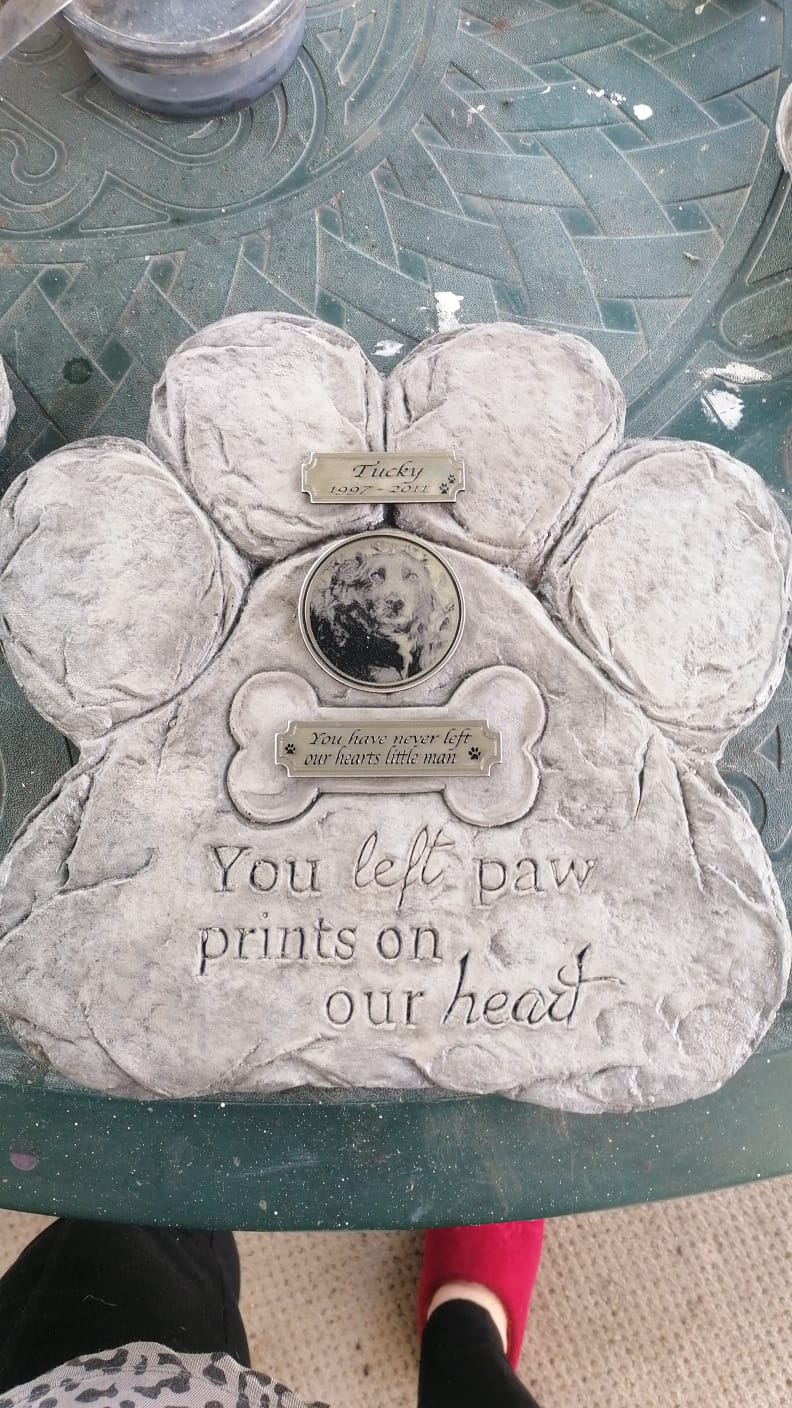 Dog Memorial Stone