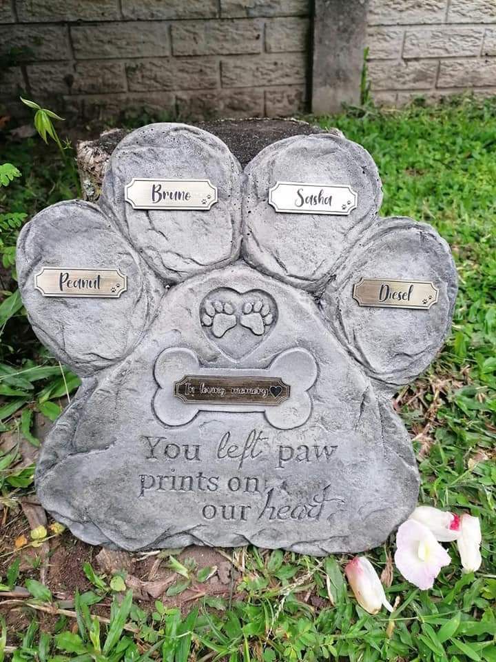 Dog Memorial Stone