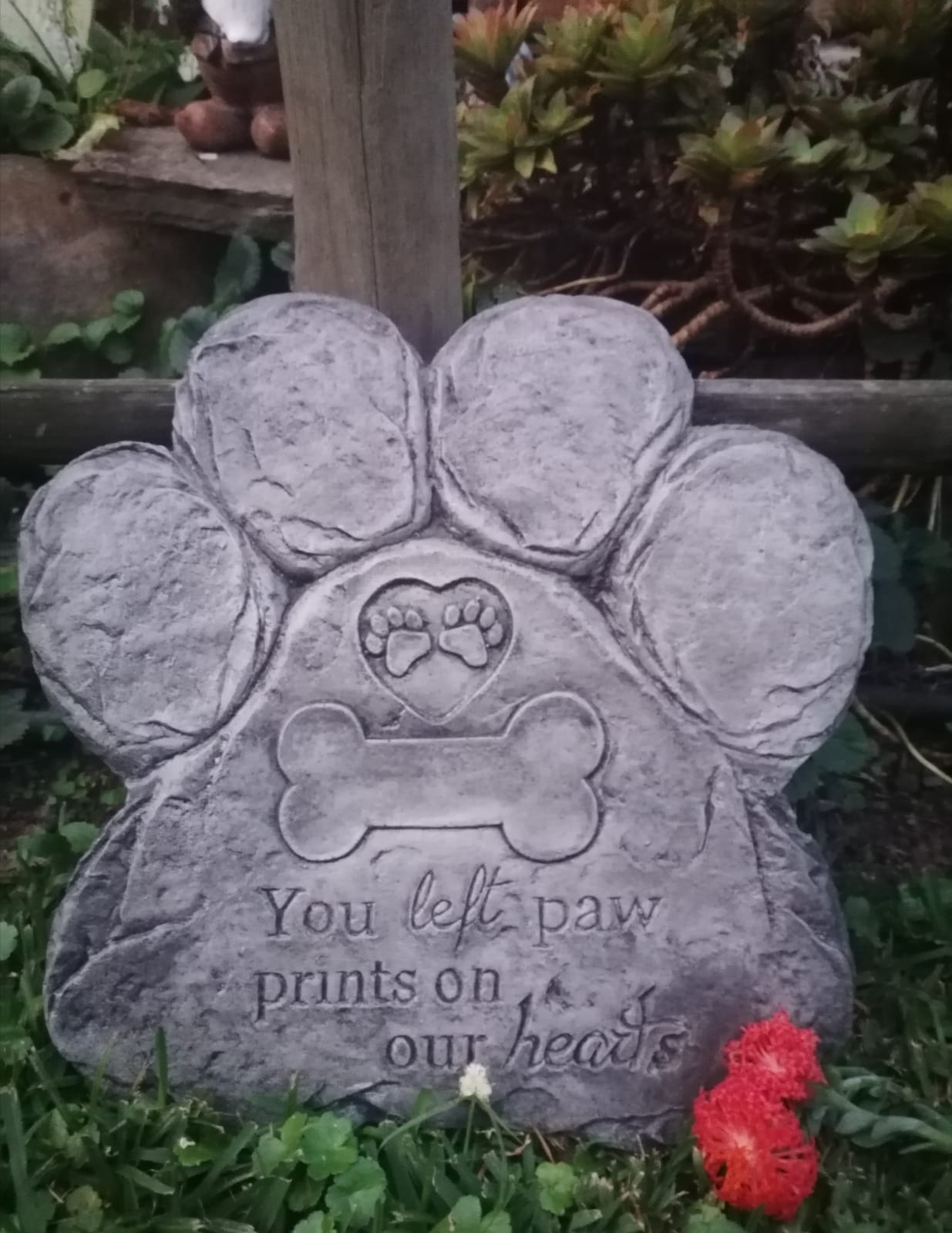 Modal Additional Images for Dog Memorial Stone
