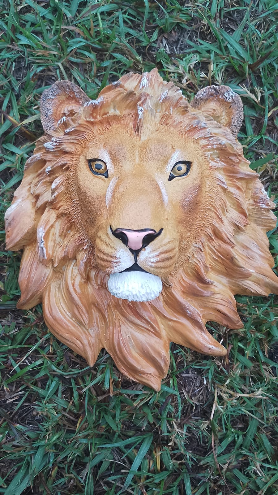 (image for) Lion Head Figurine / Wall Hanging